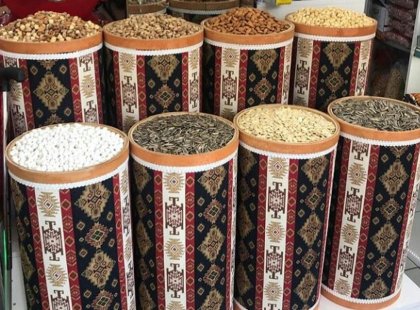 Ahşap Kuruyemiş Kovası