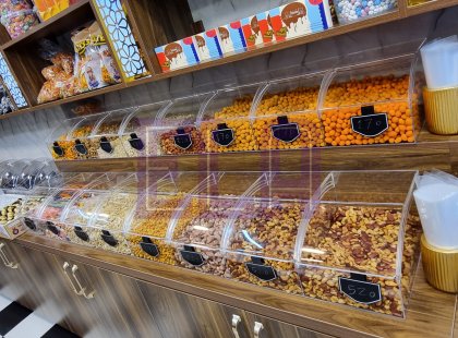 Kuruyemiş Teşhir Ekipmanları