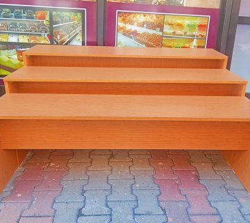 Ahşap İkili Stand
