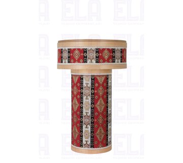 Kilim Desen Ahşap Orta Havuz