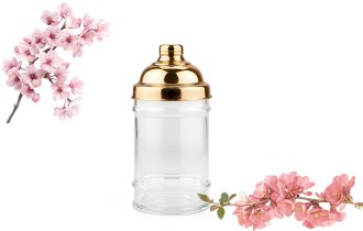 Boğumlu Silindirik Cam Kavanoz