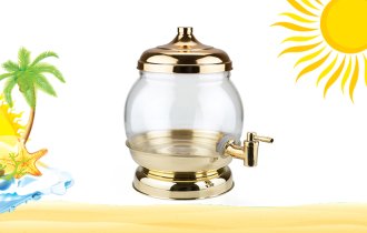 Musluklu Cam Akvaryum