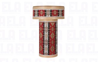 Kilim Desen Ahşap Orta Havuz